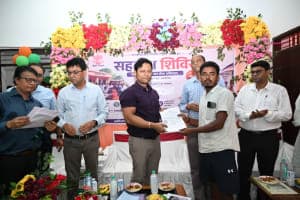 लखीसराय में सहयोग शिविर बना जनसेवा का केंद्र, प्रभारी सचिव ने किया निरीक्षण, लाभुकों को योजनाओं का मिला लाभ